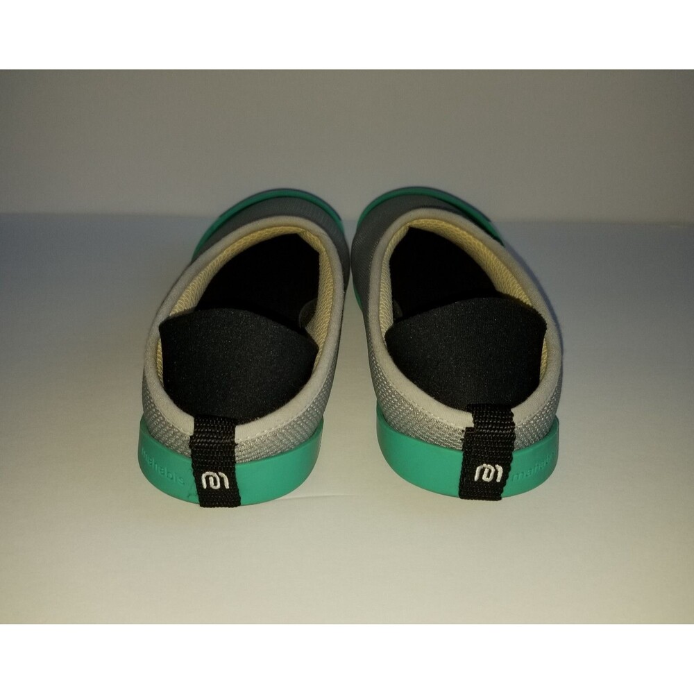 MAHABIS Summer Slippers Sz 38 Women's US 7.5 Light Gray Aqua Removable Soles - Picture 7 of 11
